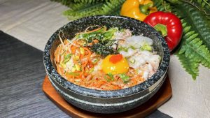 天成文旅-華山町全新推出韓式料理-明太子石鍋拌飯