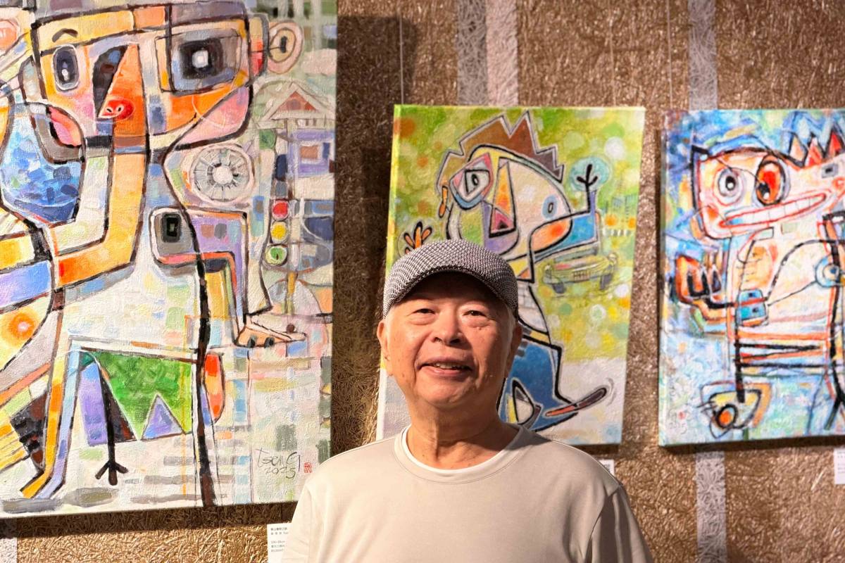 天成文旅-華山町《我有畫要說》創作個展，藝術家曾惠泉。